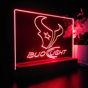 Houston Texans Bud Light LED Desk Light