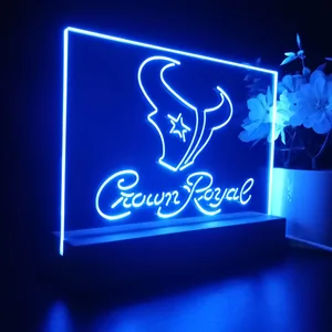 Houston Texans Crown Royal LED Desk Light