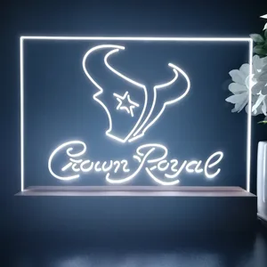 Houston Texans Crown Royal LED Desk Light