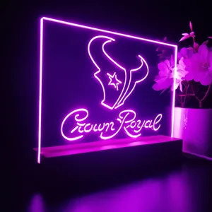 Houston Texans Crown Royal LED Desk Light