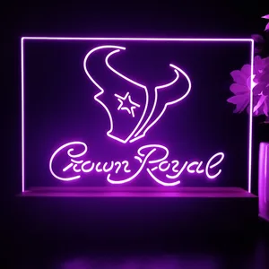 Houston Texans Crown Royal LED Desk Light