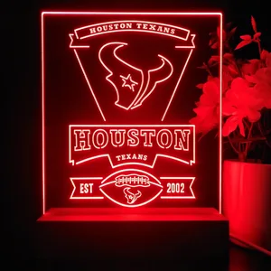 Houston Texans EST 2002 LED Desk Light