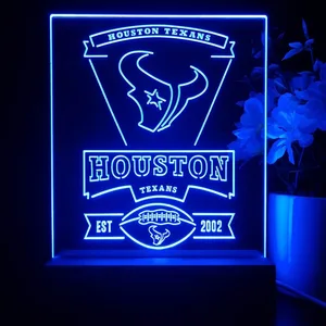 Houston Texans EST 2002 LED Desk Light