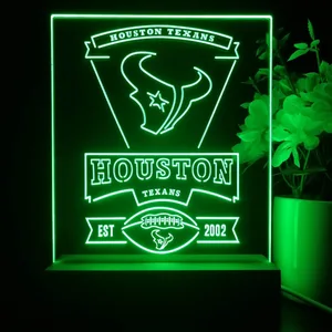 Houston Texans EST 2002 LED Desk Light