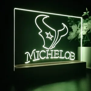 Houston Texans Michelob LED Desk Light