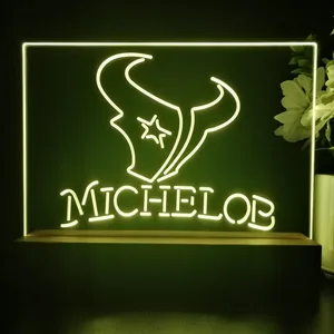 Houston Texans Michelob LED Desk Light