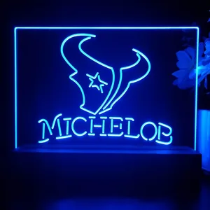 Houston Texans Michelob LED Desk Light