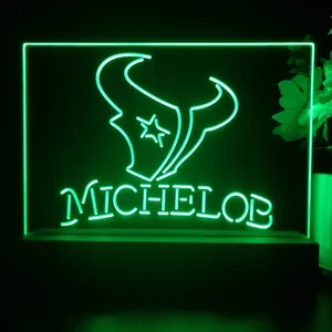 Houston Texans Michelob LED Desk Light