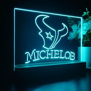 Houston Texans Michelob LED Desk Light