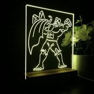Hulk Pose LED Desk Light