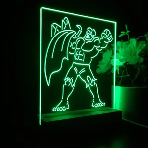 Hulk Pose LED Desk Light