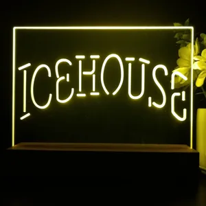 Ice House Logo LED Desk Light