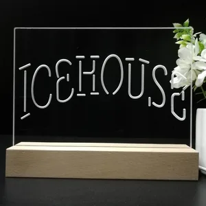 Ice House Logo LED Desk Light
