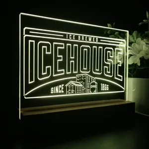 Ice House Since 1855 LED Desk Light
