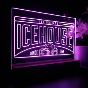 Ice House Since 1855 LED Desk Light