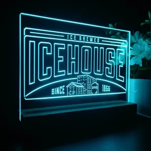 Ice House Since 1855 LED Desk Light