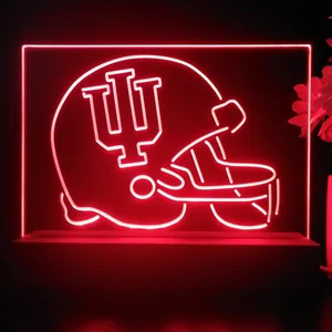 Indiana Hoosiers Helmet LED Desk Light