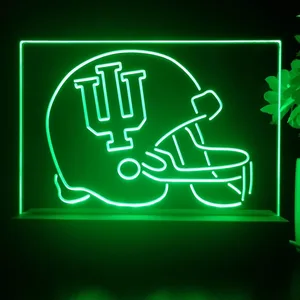 Indiana Hoosiers Helmet LED Desk Light
