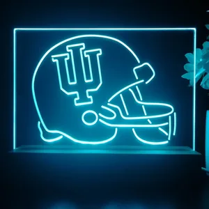 Indiana Hoosiers Helmet LED Desk Light