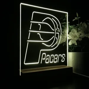 Indiana Pacers Logo LED Desk Light - Legacy Edition