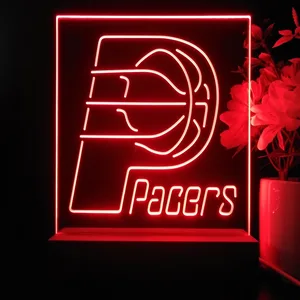 Indiana Pacers Logo LED Desk Light - Legacy Edition