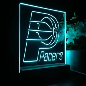 Indiana Pacers Logo LED Desk Light - Legacy Edition