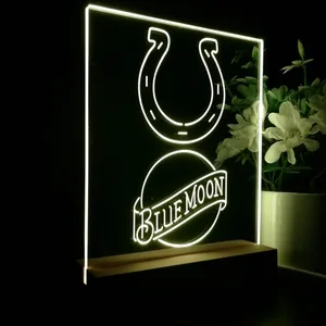 Indianapolis Colts Blue Moon LED Desk Light