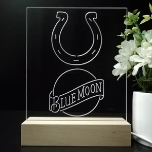 Indianapolis Colts Blue Moon LED Desk Light