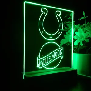Indianapolis Colts Blue Moon LED Desk Light