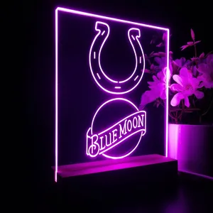 Indianapolis Colts Blue Moon LED Desk Light