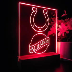 Indianapolis Colts Blue Moon LED Desk Light
