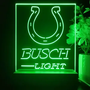 Indianapolis Colts Busch Light LED Desk Light