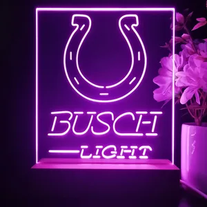 Indianapolis Colts Busch Light LED Desk Light