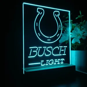 Indianapolis Colts Busch Light LED Desk Light