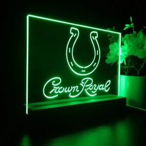 Indianapolis Colts Crown Royal LED Desk Light
