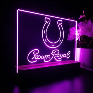 Indianapolis Colts Crown Royal LED Desk Light