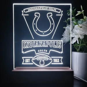 Indianapolis Colts EST 1953 LED Desk Light