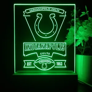 Indianapolis Colts EST 1953 LED Desk Light