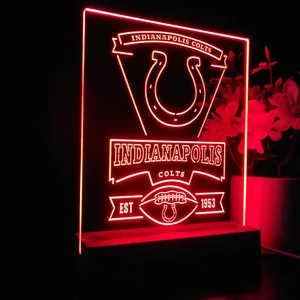 Indianapolis Colts EST 1953 LED Desk Light