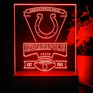 Indianapolis Colts EST 1953 LED Desk Light