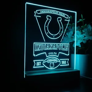 Indianapolis Colts EST 1953 LED Desk Light