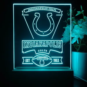 Indianapolis Colts EST 1953 LED Desk Light