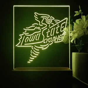 Iowa State Cyclones Logo LED Desk Light