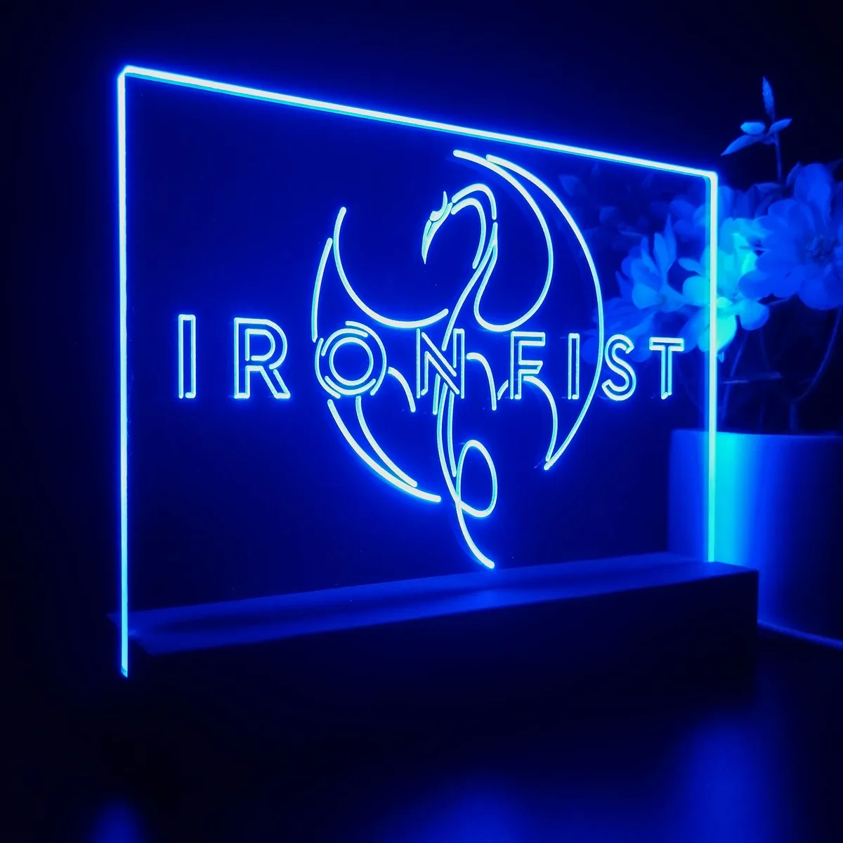 Iron Fist Dragon LED Desk Light