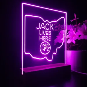 Jack Daniel's Jack Lives Here Ohio LED Desk Light