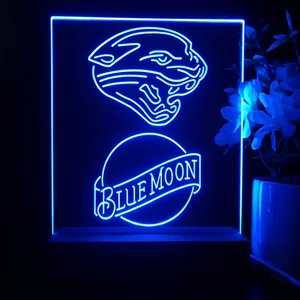 Jacksonville Jaguars Blue Moon LED Desk Light
