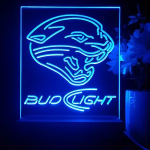 Jacksonville Jaguars Bud Light LED Desk Light