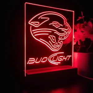 Jacksonville Jaguars Bud Light LED Desk Light