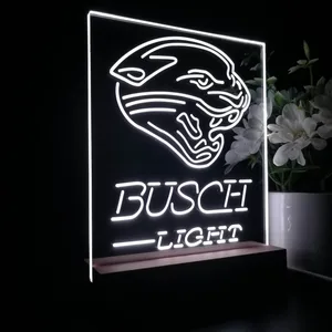 Jacksonville Jaguars Busch Light LED Desk Light