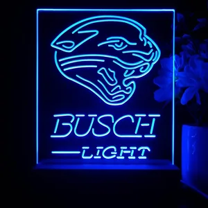 Jacksonville Jaguars Busch Light LED Desk Light